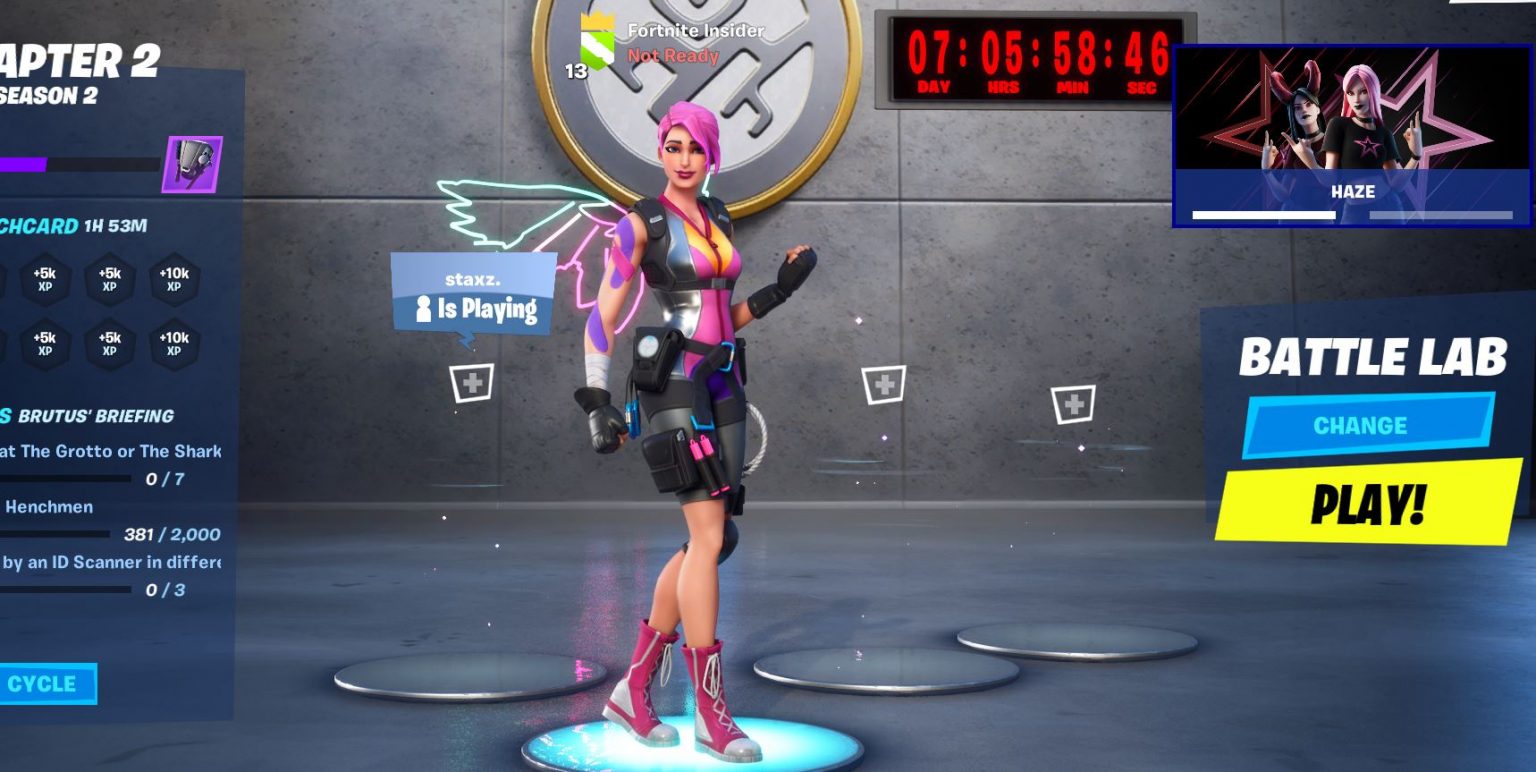 Fortnite Doomsday Countdown Timer Showing In Game Fortnite Inc