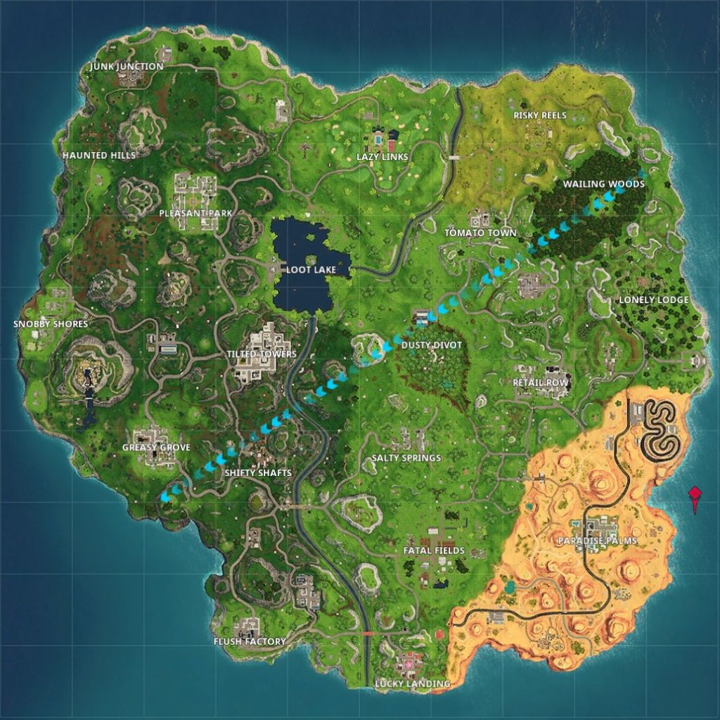 Fortnite Season 1 Chapter 2 Map Locations Get Images One